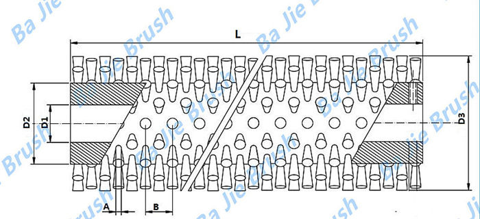 cylinder brush drawing